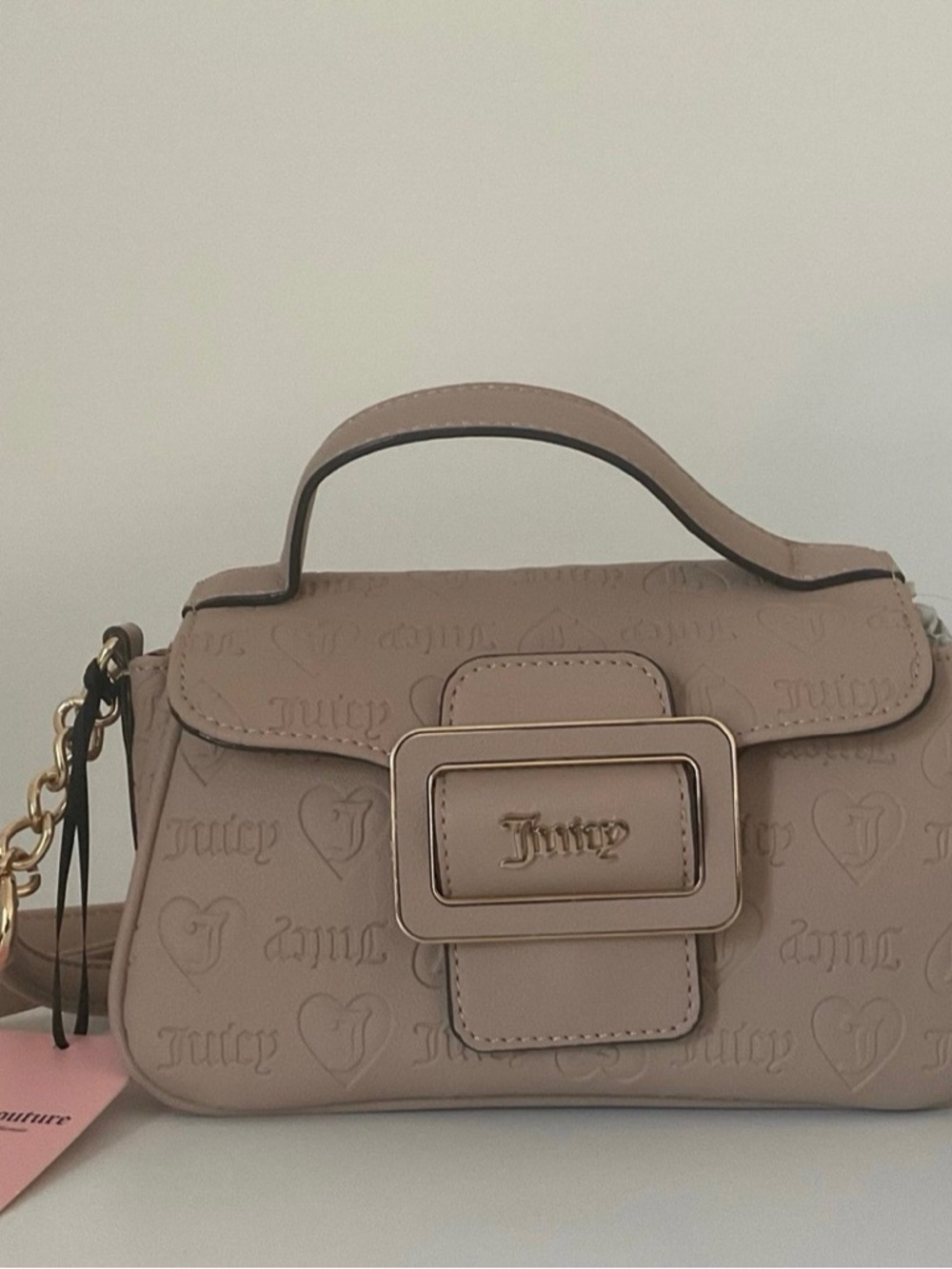 Juicy Couture Dusty Blush Top-Handle Mini Bag